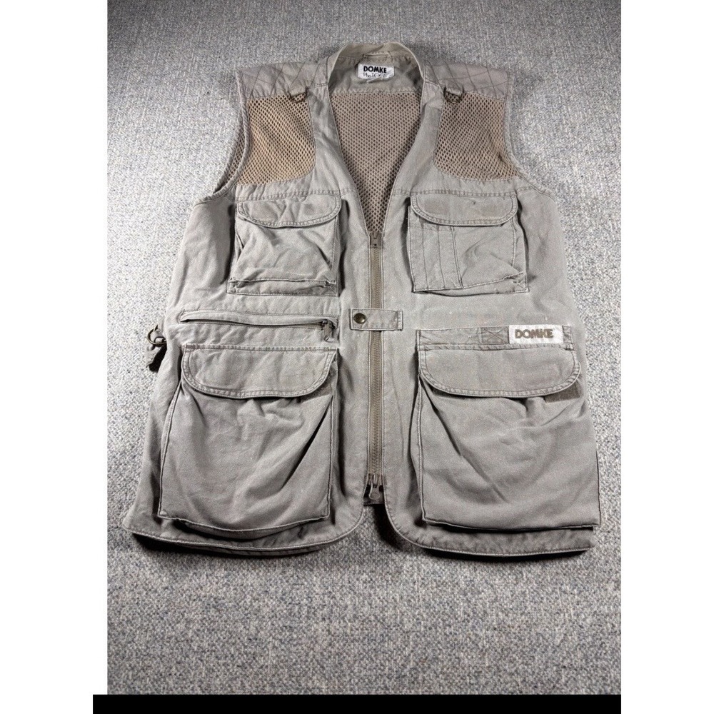 Domke PhoTOGS Photographer Vest Utility Tactical Multi Pocket Cotton‎ Mens M
